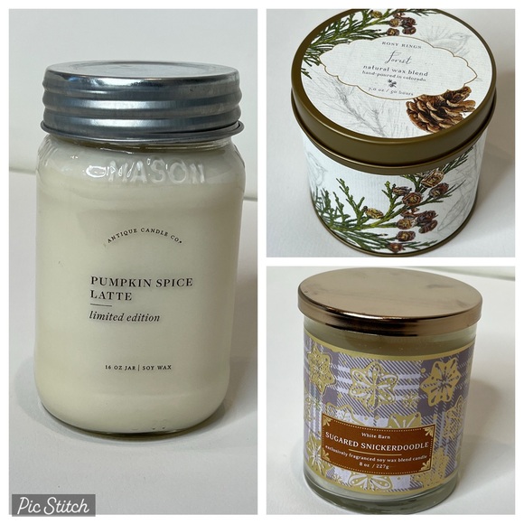 Holiday Fragrances Candle Trio - Picture 1 of 10